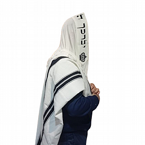 טלית "יברכך ה וישמרך" - שחור טלית "יברכך ה וישמרך" - שחור