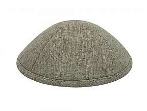 כיפה 4 חלקים מותג M judaica - ירוק בהיר גינס