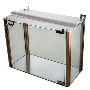 בית חנוכייה 30 ס"מ מהודר מאלומיניום וזכוכית בית חנוכייה 30 ס"מ מהודר מאלומיניום וזכוכית